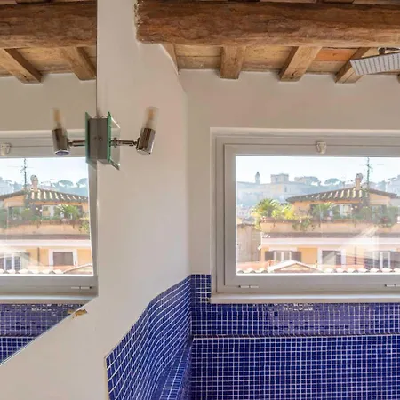 公寓 Lusso E Panorama Senza Paragoni, Loft Trastevere 罗马